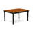5 Piece Kitchen Table & Chairs Set Includes a Rectangle Dining Room Table with Butterfly Leaf and 4 Dining Chairs, 42x78 Inch, Black & Cherry-892219368-862680904