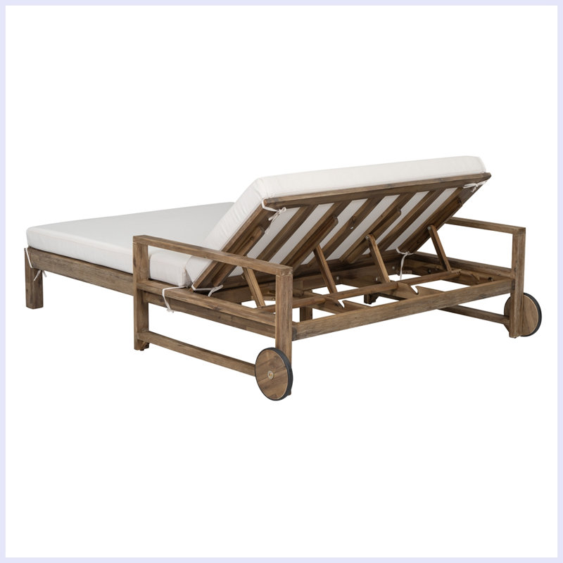Ensemble de conversation d'extérieur avec coussins Starcia, Beige