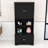Wood Freestanding Bathroom Storage Cabinet with Adjustable Shelves and Multi-Layer Open Shelves-105280997