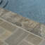 Marzana Sterling 12 in. x 24 in. x 2 in. Honed Unfilled Brushed Travertine Pool Coping Eased Edge (2 sq. ft./unit, 1 Piece)