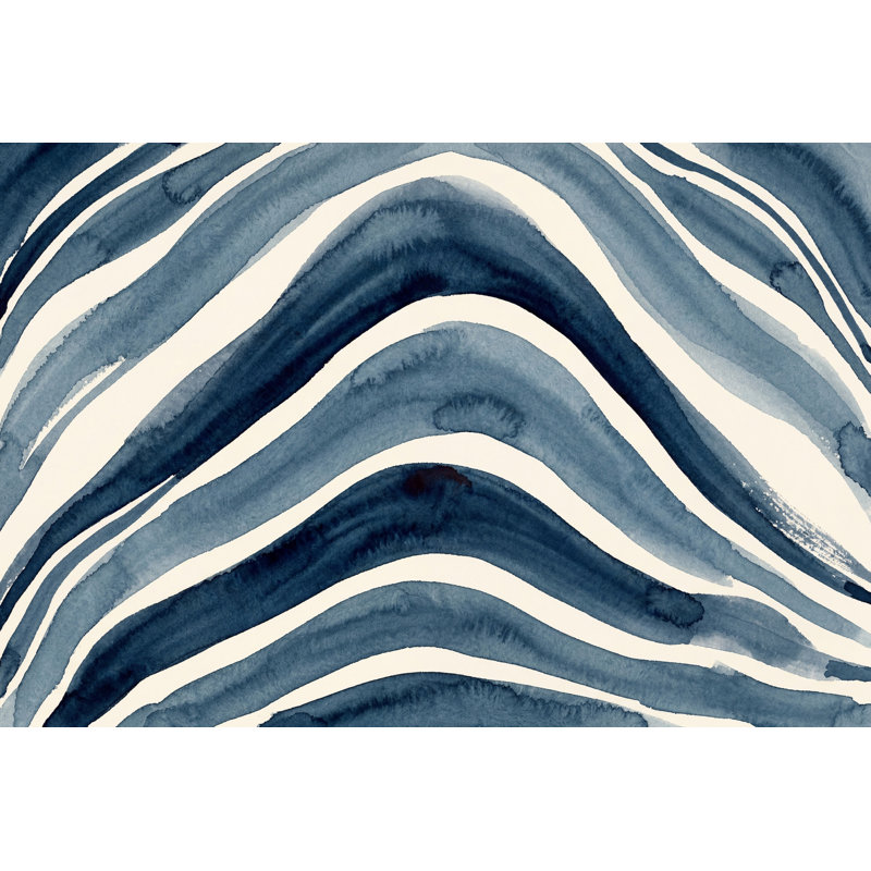 Décoration murale abstrait aquarelle, Texturé non collé, 120 po x 96 po