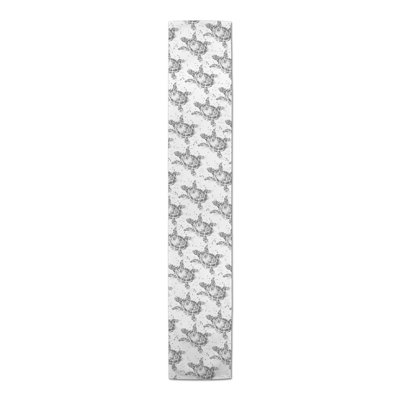 Splatter Sea Turtle Navy Table Runner
