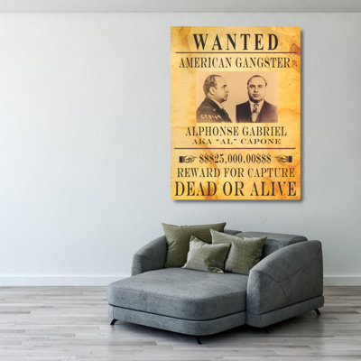 Al Capone Wanted Poster