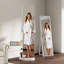 Miroir intérieur pleine grandeur, miroir pleine longueur, miroir rotatif à 360 ° avec rangement pour le salon de la chambre à coucher