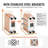 VEVOR 1100 BTU Electric Utility Space Heater