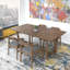 Derry 5 Piece Solid Wood Dining Set
