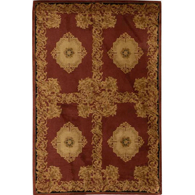 Hand-Knotted High-Quality Red Area Rug
