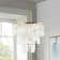 Isla Dimmable Layered Capiz Chandelier