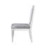 Maverick Fabric & Platinum Finish Side Chair