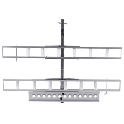 Motorcycle Carrier Scooter Dirt Bike Hitch Mount 600LBS Rack Ramp Hauler