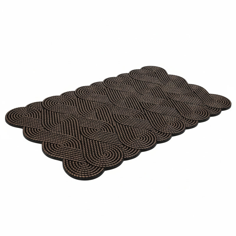 Tapis cuivre cuivré noué 18 po x 30 po, Cuivre