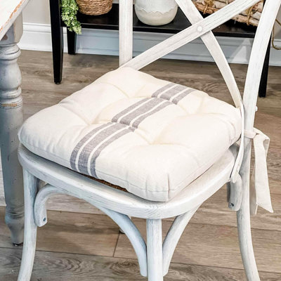 Market Place Blue Chair Pad