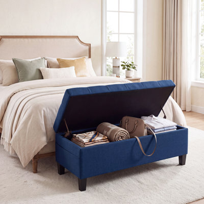 Upholstered Chenille Storage Standard