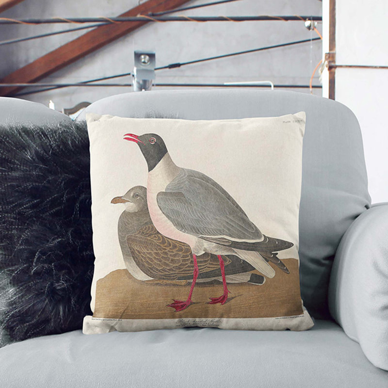 Square Cushion, 40cm H x 40cm W x 15cm D, Stone