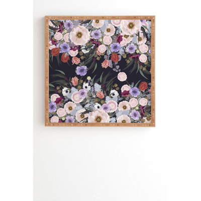 Afrodille-cadre photo, impression sur bois