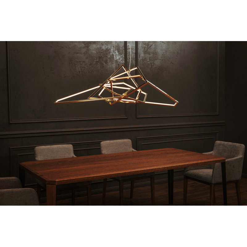 Lolington 1 - Light Unique/Statement LED Chandelier