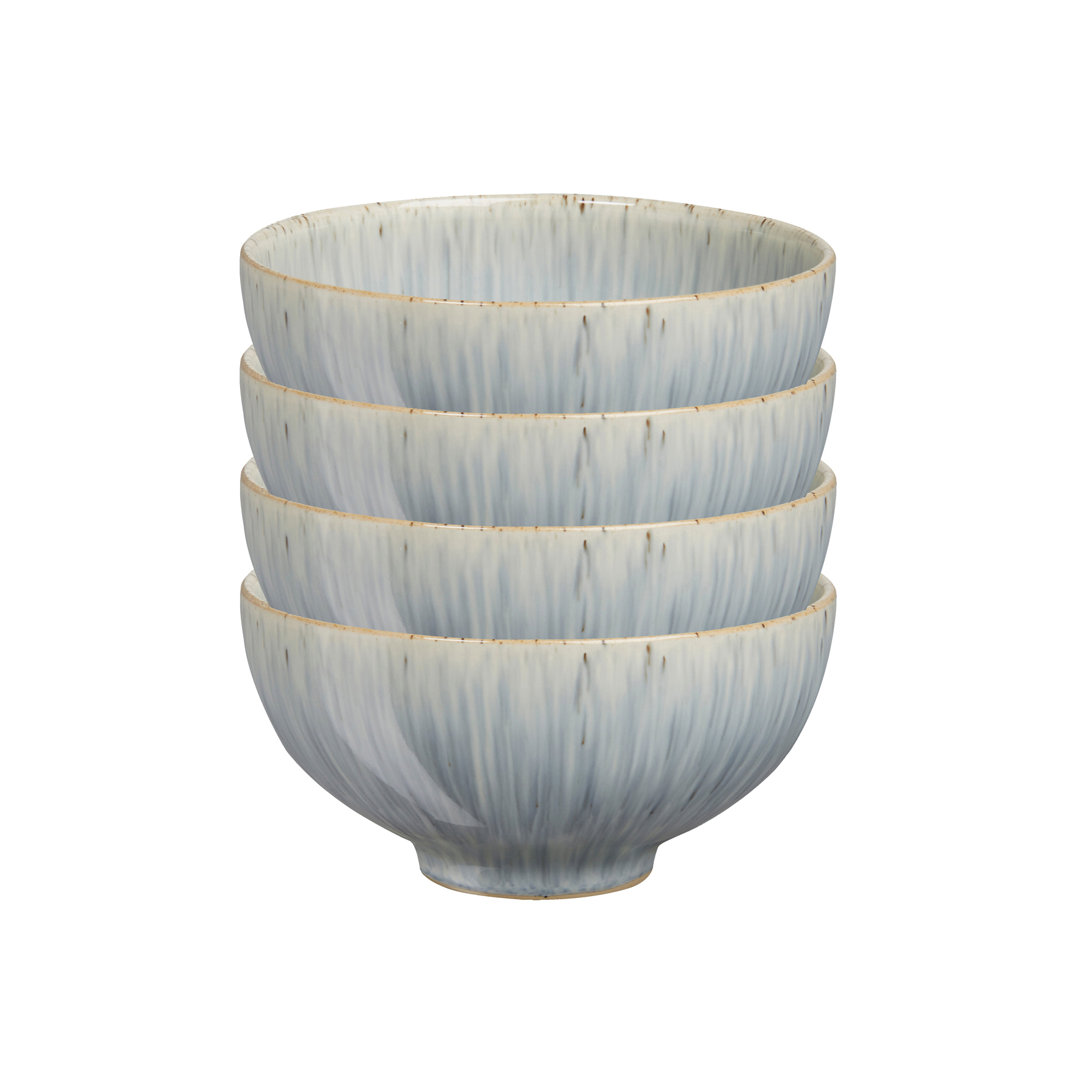 Halo Speckle Set Of 4 Rice Bowls (Set of 4) Denby