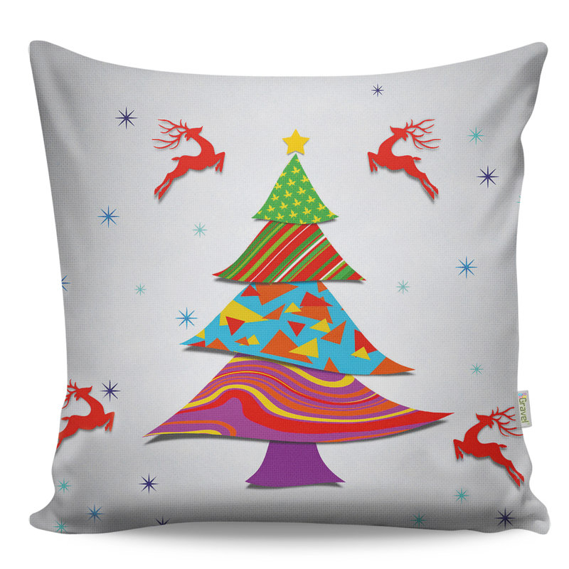 Coussin lavable de qualité supérieure, 17,0 x 17,0 pouces, 50% coton / 50% polyester, rembourrage en silicone, fermeture à glissière dissimulée | Doux, confortable et repassable | Parfait pour la décoration intérieure, le salon et la chambre à cou