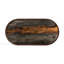Linear Flow Oval Abstract Decorative Tray