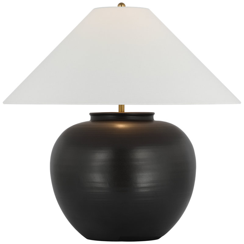 Casey Table Lamp, Matte Black