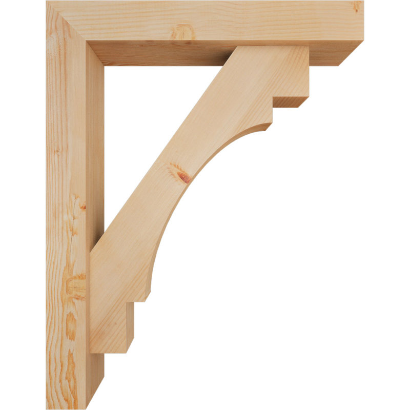 Support Merced Block avec support décalé, 36 x 28, Sapin Douglas de l 5 1/2 po (lisse)
