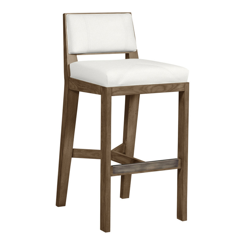Thom Filicia 32.5'' Bar Stool, Hampton, Kempsey Sheepskin