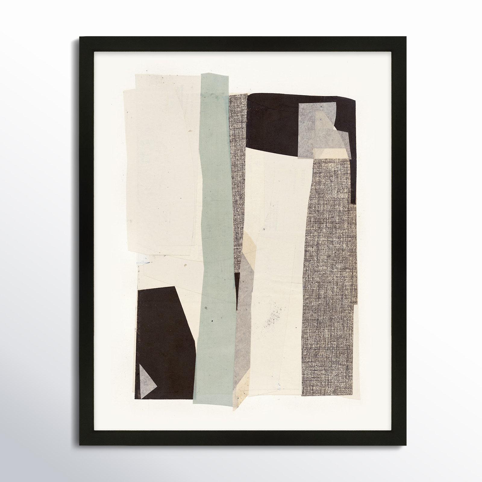 Lise "This Way to Spring" Painting, Black, 20" H x 16" W x 1.25" D