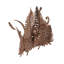 Rustic Lodge 1 - Light Flush Mounted Sconce