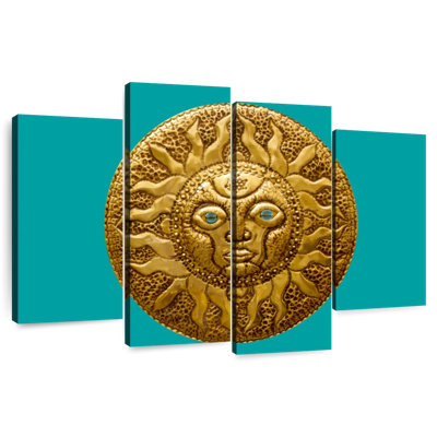 Symbole du soleil doré Adella