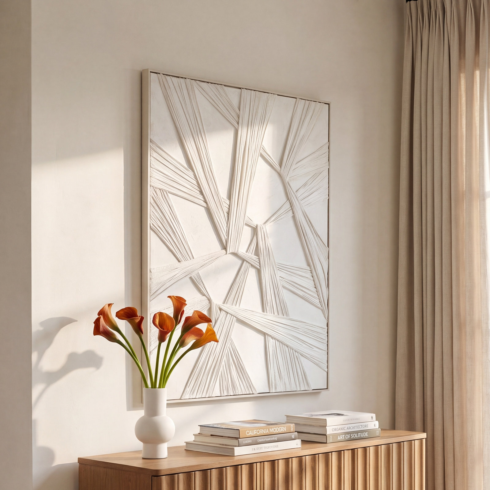 Wood Abstract Dimensional Wall Art