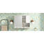 Armoire de rangement murale de salle de bain de 36 pouces avec miroir - espace pratique et élégant pour tablette réglable-1278926525