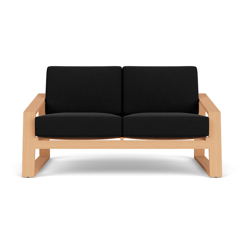 Pursuit Outdoor 2 - Seat Loveseat, Canvas Black