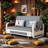 Convertible Sofa Bed with Storage, Modern Gray Design for Living Room or Guest Room-1485131266