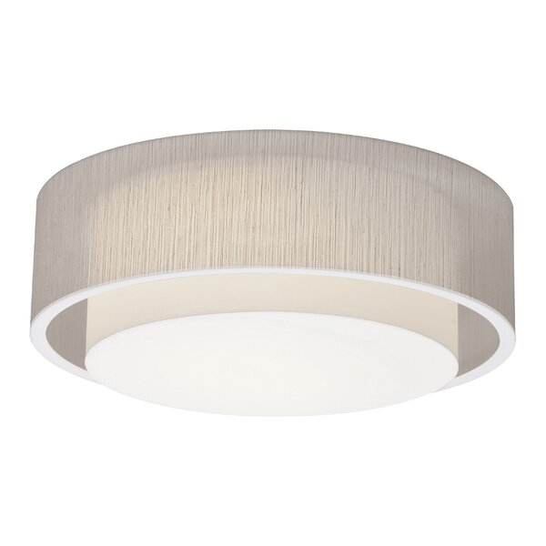 Latitude Run® Killead Fabric LED Flush Mount | Wayfair