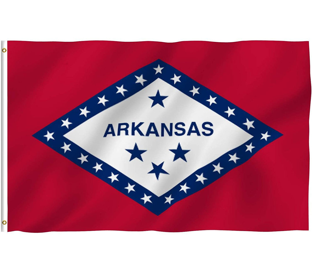 American US State Flag Polyester 36 x 60 in. House Flag ANLEY US 