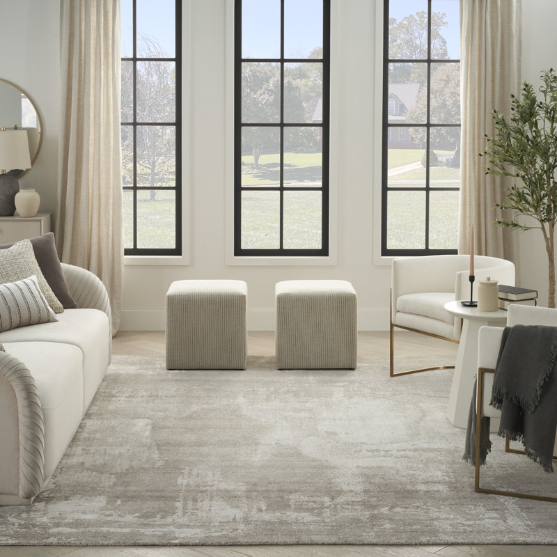 Deitrich Abstract Handmade Area Rug, Rectangle 259 x 351 cm