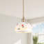 Luminaire suspendu en céramique 1 lumière