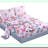 Butterfly Dreams Twin Bedding Set - 4 Piece Microfiber Sheet Set with Top Flat & Fitted Sheet, 2 Pillowcases - 14" Deep Pocket - Twin Size
