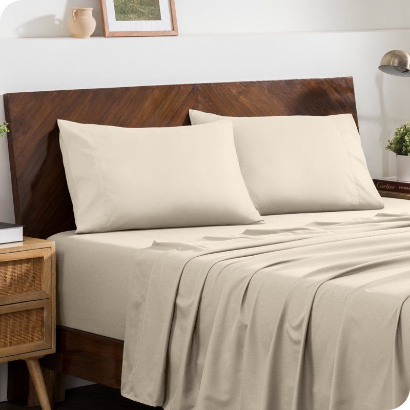 Microfiber Pillowcase - Set of 2, Sand