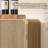 Dulane 63" Modern 4-Door Sideboard With Rounded Edges And Pine Handles, Natural-401307225