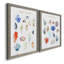 «Beach Treasures», ensemble de 2 peintures sur toile encadrées-925046048-925046051