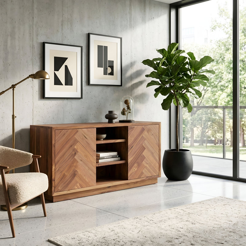 Russo 60" Sideboard, Walnut