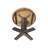 Grachan Ronund Top Dropleaf Dining Table-2100519290-2100519289