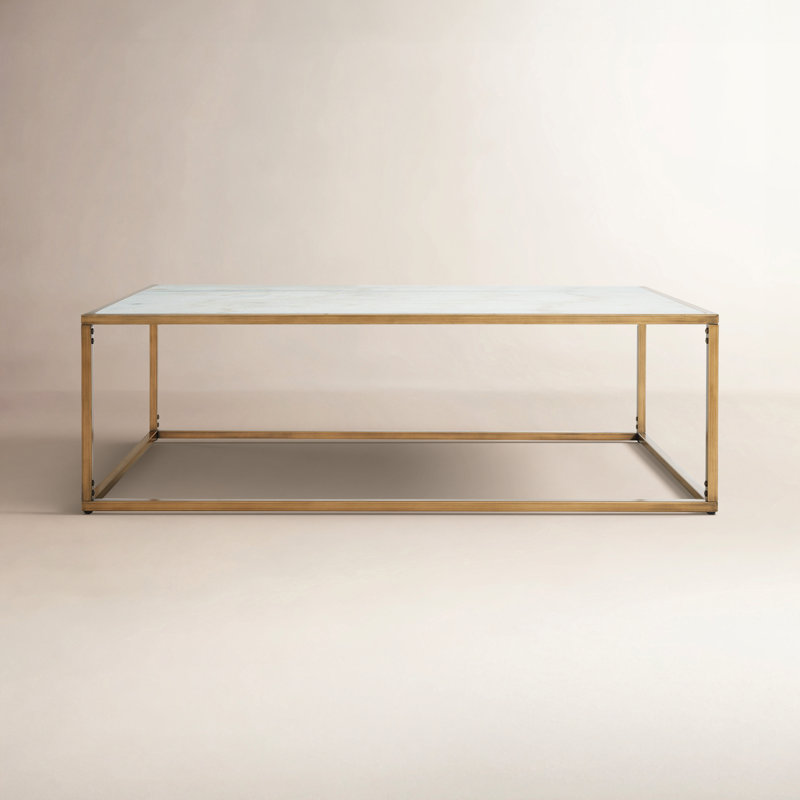 Wells Marble Top Single Coffee Table
