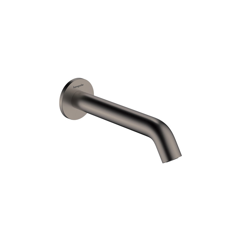 Bec de baignoire hansgrohe Tecturis S, Chrome poli noir