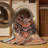 Machine Washable Persian Brown Area Rug-1816352919