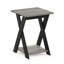 Table de chevet croisée Ebern Designs Duffield-1022000881-1022043945