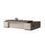 Bureau de direction en L 94,49 po haut de gamme et brun grand-1443786000