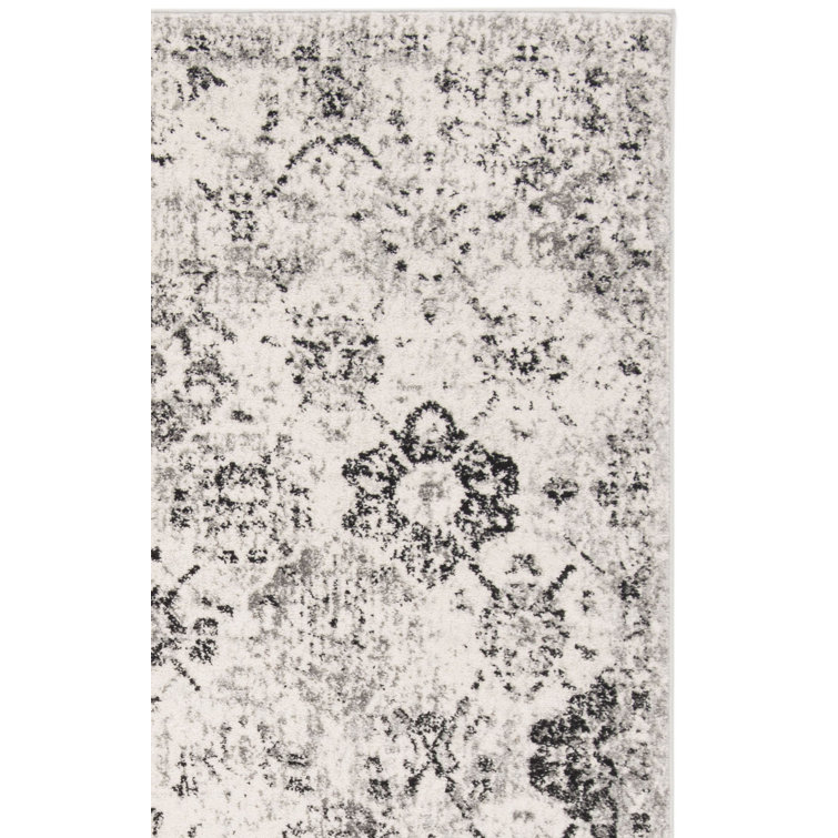 Newhouse Oriental Silver/Gray Area Rug
