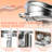 6QT Chafing Dishes for Buffet, 2 Pack Stainless Steel Round Chafing Dish Buffet Set, Heating and Cooling Buffet Servers and Warmers, Food Warmers for Parties Buffet,Gatherings,Banquets,Weddings